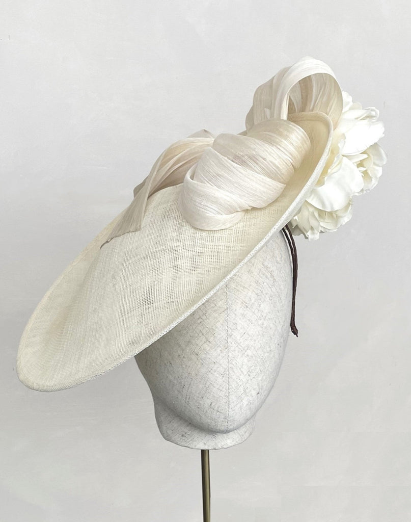 Betty Ivory Floral Headpiece