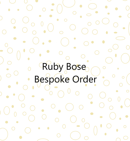 Bespoke Rosa XL Disc Headpiece with Lace and Flowers - balance