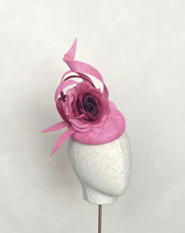 Isla Pink Floral Headpiece