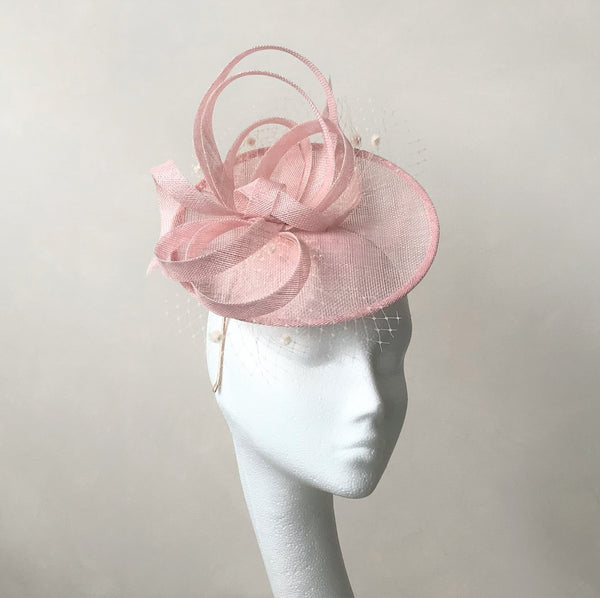 Lily Pale Pink Headpiece