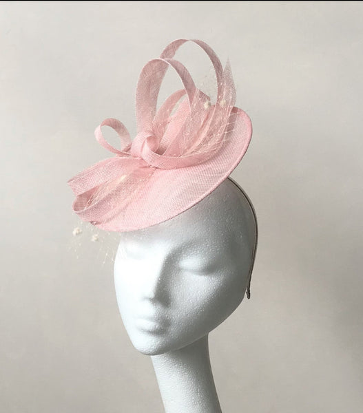 Lily Pale Pink Headpiece