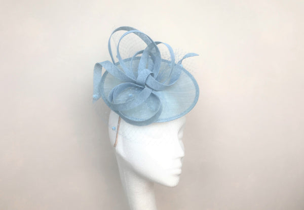 Lily Pale Blue Headpiece