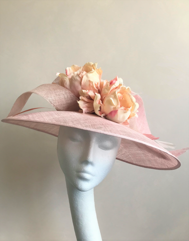 May Floral Wide Brimmed Hat