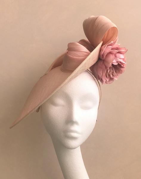 Betty Blush Floral Headpiece