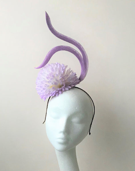 Minnie Lilac Pompom Headpiece