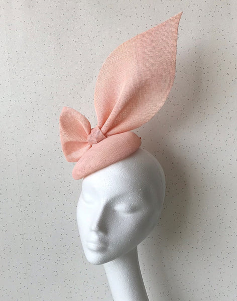 Diana Pink Bow Headpiece
