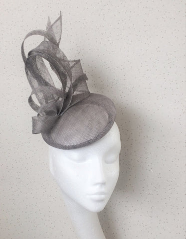 Alice Silver Grey Headpiece