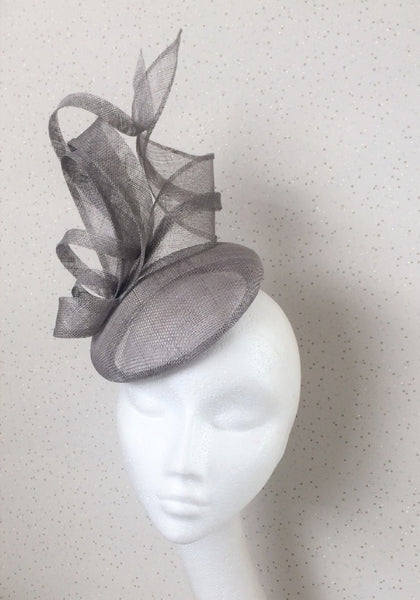 Alice Silver Grey Headpiece