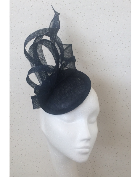 Alice Navy Headpiece